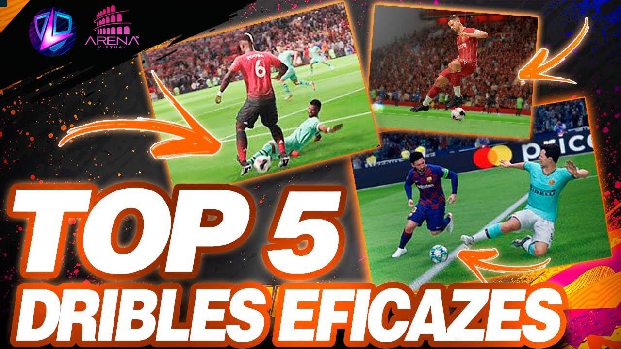 FIFA 20 | TOP 5 DRIBLES FÁCEIS E EFICAZES FIFA 20 